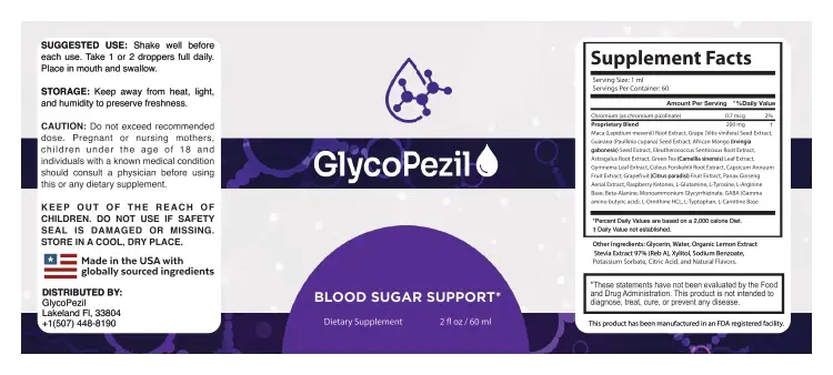 Glycopezil official energy formula